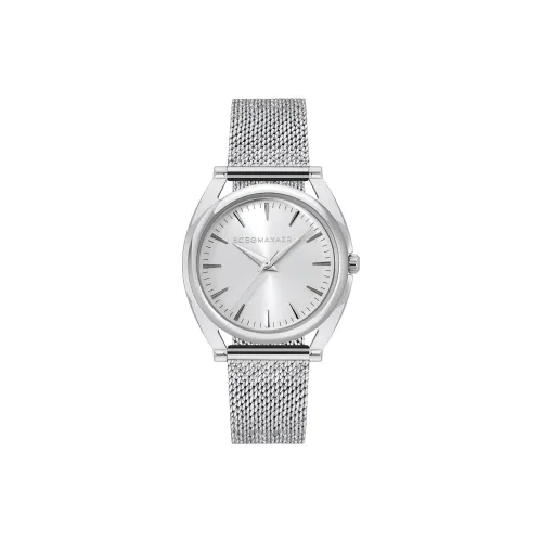 BCBGMAXAZRIA Women's Watch Кварцевый механизм ремешок из нержавеющей стали 33,8 мм белый циферблат