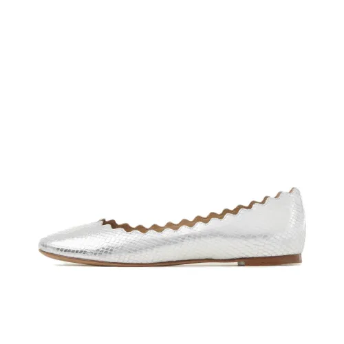 Chloe Lauren Повседневная обувь Женская Серебряная