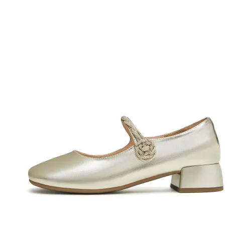 teenmix Грубый каблук Туфли Мэри Джейн 3,5 см Женские