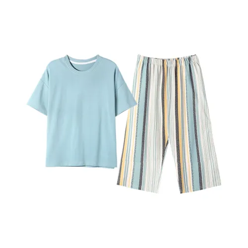 The Story Of The Flower Season Пижамный комплект Женские Изумруд