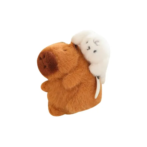 Заяц-фея Ugly Cute Snotty Bear Capybara Water Pig Bag Charm Plush Doll Pendant 12cm Height