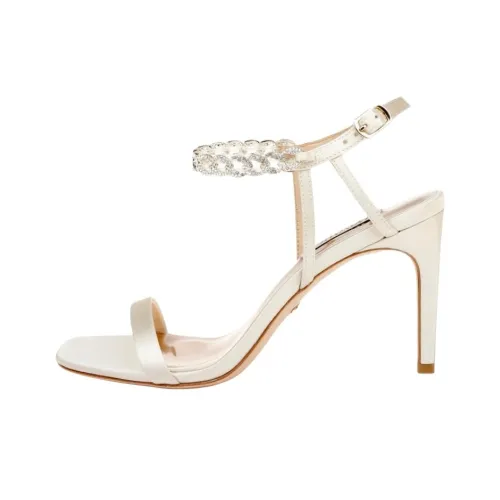 Badgley Mischka KAI One Ремешок Сандалии 8,5 см Женские Белые