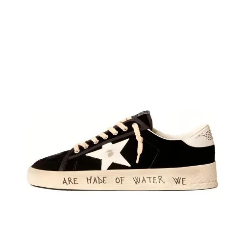 Golden Goose Stardan Скейтборд Кроссовки Низкие Черные Мужские