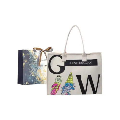 Iman's House Холст Сумка через плечо Женская Экрю Светло-серый Хаки Черный