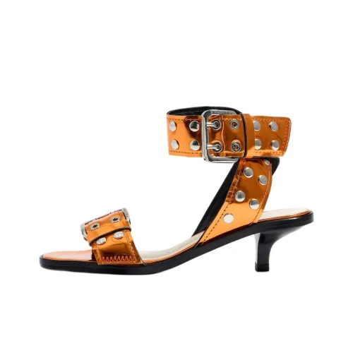 Bimba Y Lola One Ремень Сандалии 5 см Женские Оранжевые