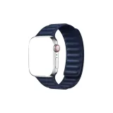 【Официальный Улучшенный Материал】Кожа Холст Магнитный Воздействие - Ремешок·Синий