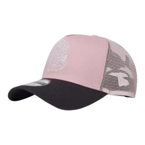 New Era Хлопковые кепки унисекс розовые