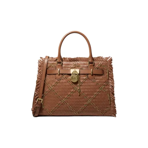 MICHAEL KORS Сумка через плечо из коровьей кожи сумка среднего размера женская коричневая