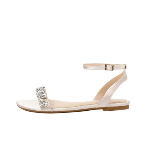 Badgley Mischka Ohara One Ремень Сандалии Женские Шампанское