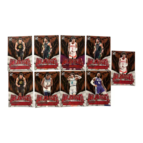 PANINI 22 23 Durex Curry LeBron Tatum ETC. 9 штук Roaring Tusk Комбинация Игрок Карточки Карта Товар Access