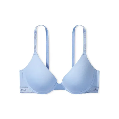 Victoria's Secret Розовый EVERYWHERE WEAR EVERYWHERE PUSH UP Bra HB Bra Женские Порт Синий