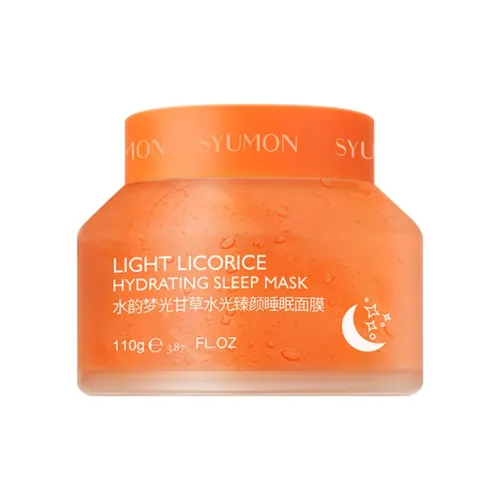 Вода Rhyme Dream Dewy Radiance Sleep Маска для лица Осветляющая Увлажняющая и Смягчающая 110 г