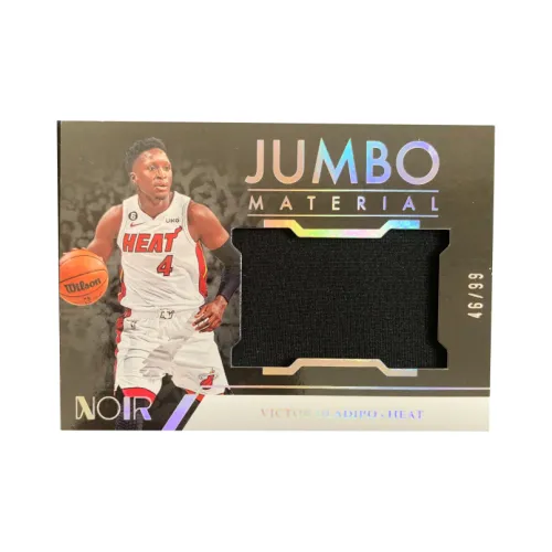 PANINI 2022 23 Noir Miami Heat Oladipo 46 99 Большая игра использованный материал игрока карта состояние одобрено