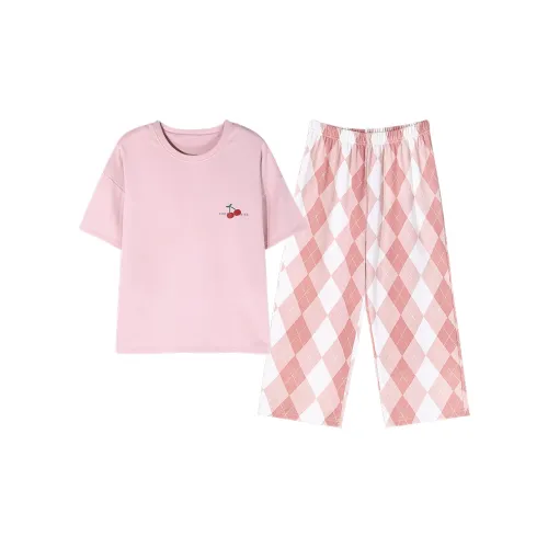 The Story Of The Flower Season Пижамный комплект Женские Лотос Цвет