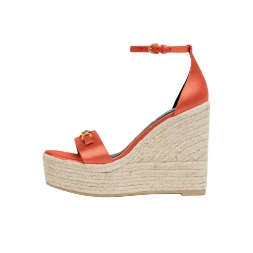 VERSACE Medusa '95 One Ремень Сандалии 12 см Женские Коралловый