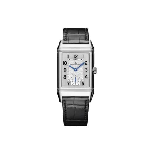 Jaeger LeCoultre Механизм с ручным заводом Мужские часы Flip Collection REVERSO 42,9мм*25,5мм*7,5мм Белый