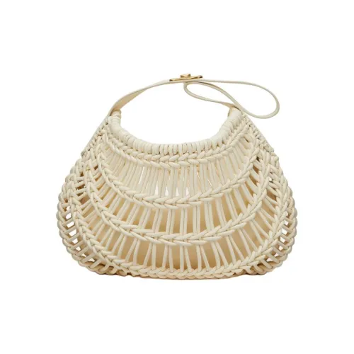 Valentino Кожа Хобо Сумка Сумка Сумка через плечо Женская Белая