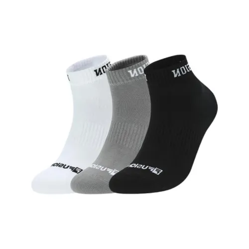 FILA 3 шт Серый + Черный+Белый Унисекс Носки