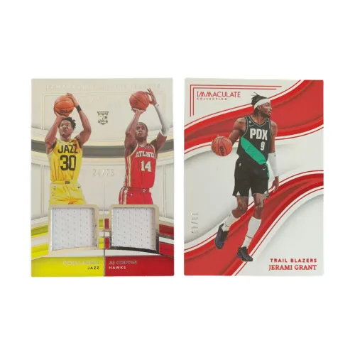 PANINI 2022 23 IMM AJ Griffin Ababu Двойной Window Jersey 24 75+Trail Blazers Grant Основа 13 49 Спортивные карты 2 шт