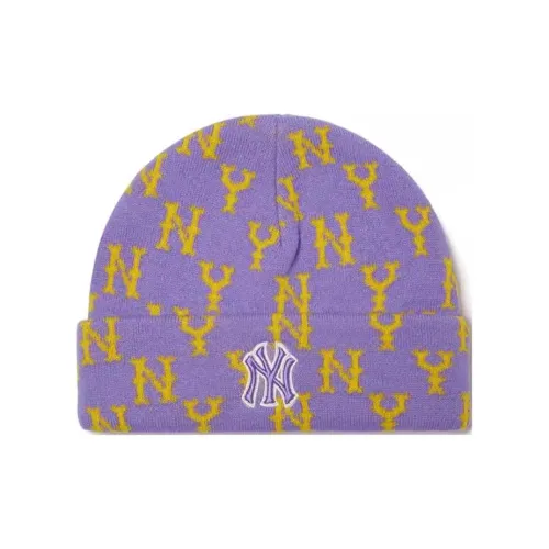 MLB KIDS Акриловые шапки-бини унисекс фиолетовые