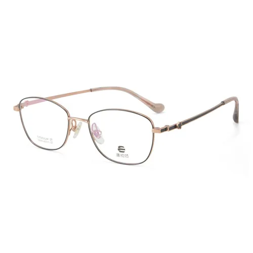 Cornstone Титан Пластиковая оправа Нерегулярная форма Оправа для очков Женская Черное Золото Бордовое Золото Яркое Золото