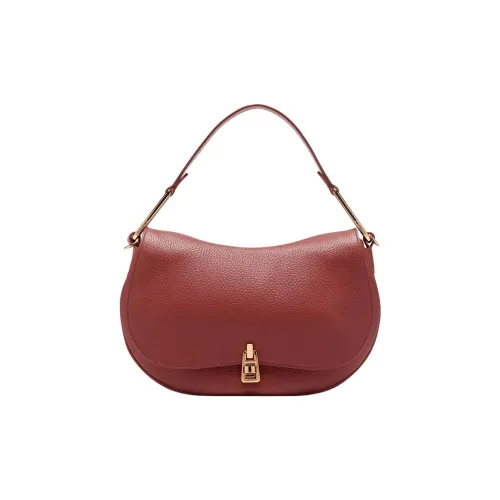 COCCINELLE GRAIN LEATHER Сумка через плечо Сумка среднего размера Женская цвет коньячного