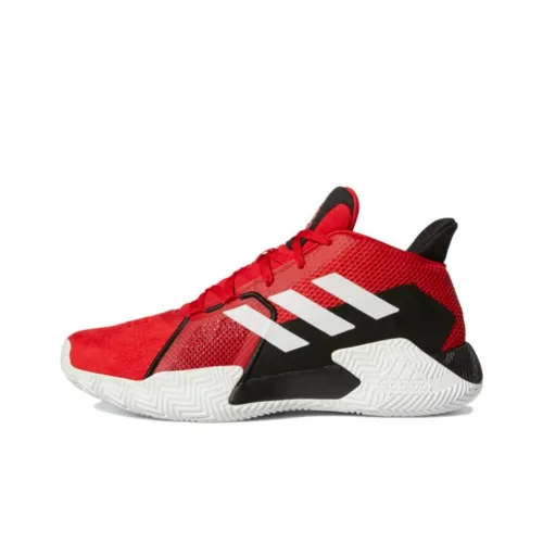 Adidas Court Vision 2 Дышащие Низкие Баскетбольные Кроссовки Мужские Красные
