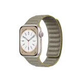 Вязаные ткани Магнитное поглощение - Ремень [Светло-желтый деним]