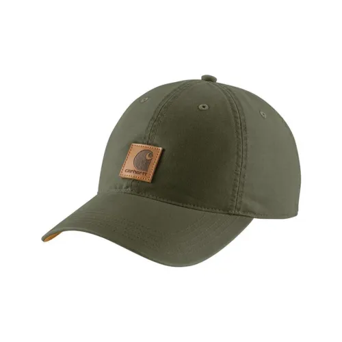 Carhartt Хлопковые кепки унисекс темно-зеленые