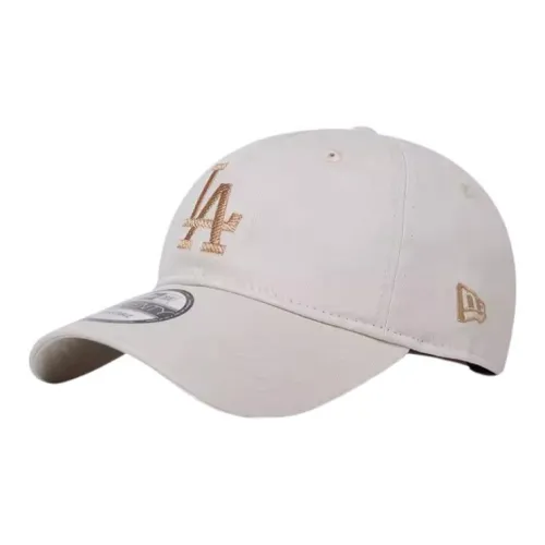 New Era Хлопковые кепки унисекс белые