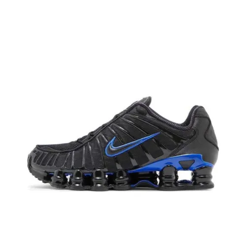 Nike Shox TL Series Амортизаторы Slip-resistant и устойчивые к истиранию Низкий топ Беговые кроссовки Унисекс Черный