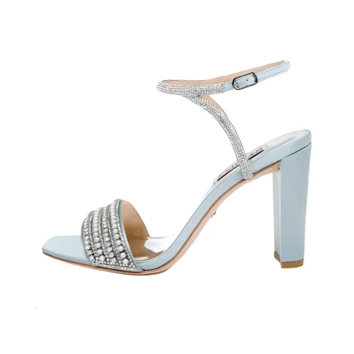 Badgley Mischka Kari One Strap Sandals 9cm Women's Blue Badgley Mischka Kari One Ремень Сандалии 9см Женские Синие