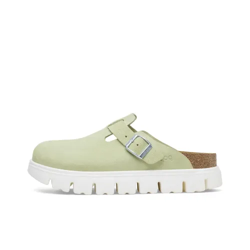 Birkenstock Нескользящие Легкие Домашние Тапочки Женские Зеленые