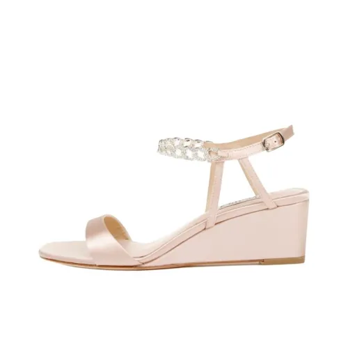 Badgley Mischka Kaelyn One Ремешок Сандалии 5,5 см Женские Розовые