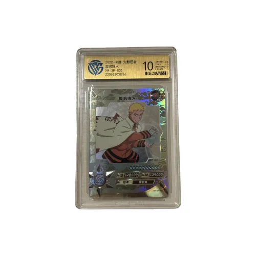 KAYOU Наруто CCG Рейтинг 10 Карта Игровая карта 2022 Наруто Узумаки NR SP 033 Сертифицированные карточки 1 шт