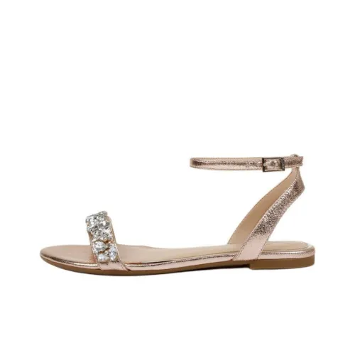 Badgley Mischka Ohara One Ремешок Сандалии Женские Золотые