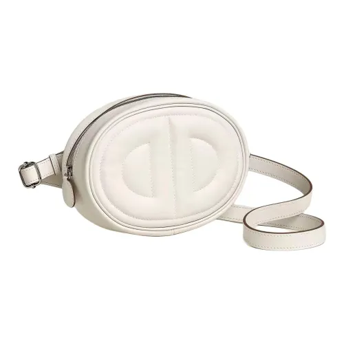 HERMES In The Loop Swift Кожа Свиной нос Корзинка-сумка Одно плечо Через плечо Бананка Женские