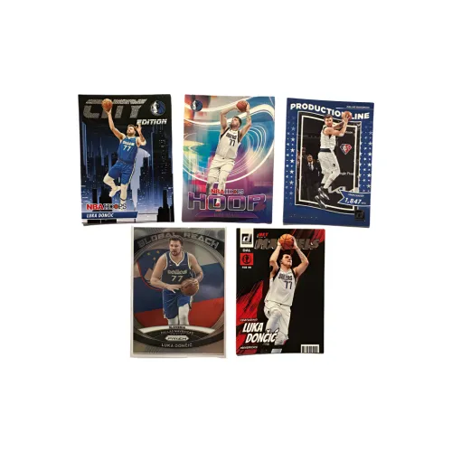 PANINI Luka Doncic Mavericks Различные Особенные Карточки Карточки Игроков Товарная Карта Access Спортивные Карты 5 шт