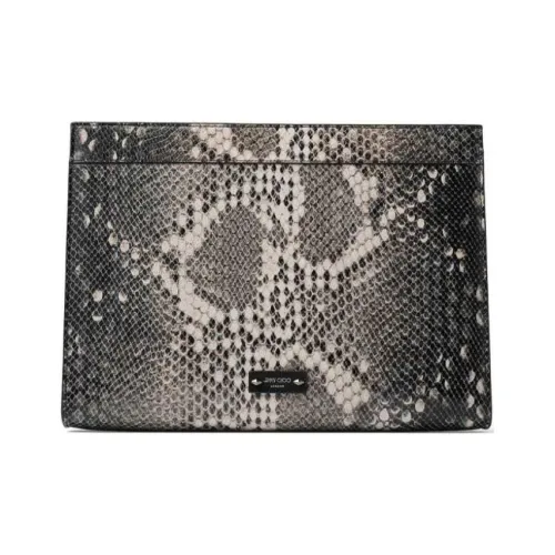 Jimmy Choo Кожаный клатч Мужской Черный