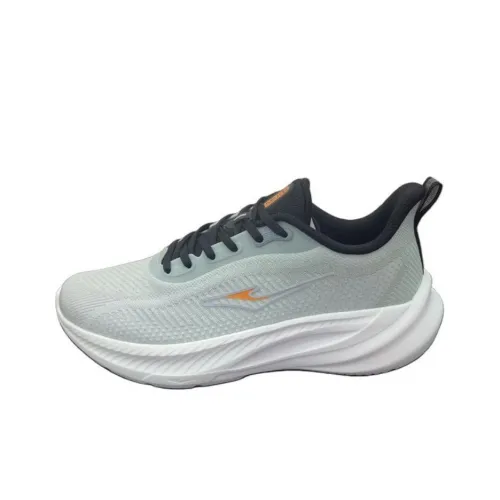 Erke Bullets Амортизация And Дышащий Низкий Топ Повседневные Беговые кроссовки Мужские Зеленые