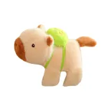 Коричневый рюкзак, стиль с кольцом, длина 15 см [с шнуром]