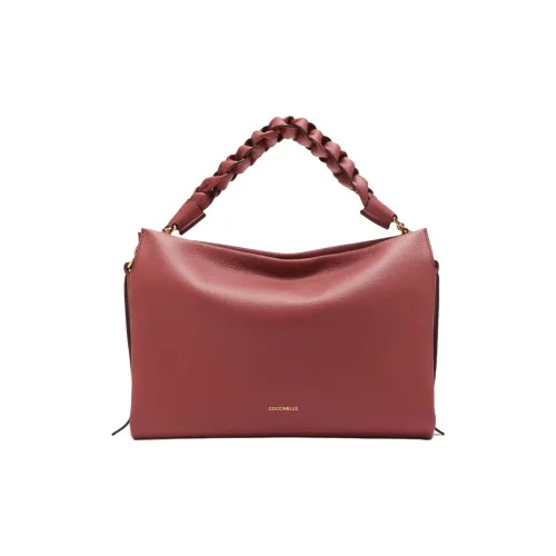 COCCINELLE Сумка через плечо из кожи сумка среднего размера женская цвет коньячный красный