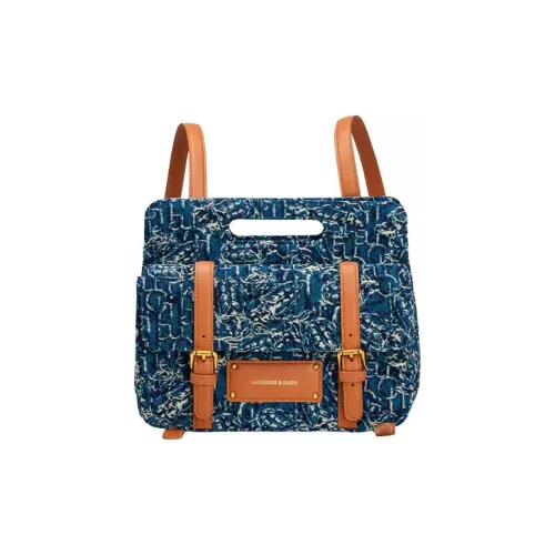 Laurence Chico Хлопок Рюкзак Средний Женский Темно-синий