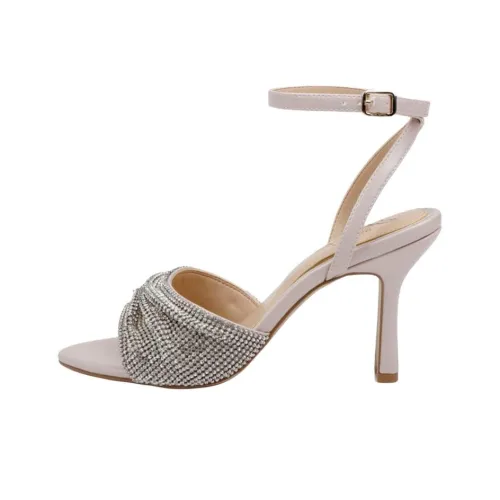 Badgley Mischka Huntley One Ремень Сандалии 8,5 см Женские Шампанское