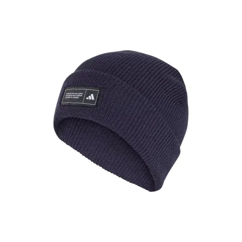 Adidas Акриловые шапки-бини унисекс морского синего цвета