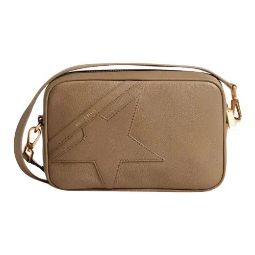 Golden Goose Козья кожа Camera Сумка Плечевая сумка Женская Серая Зеленая