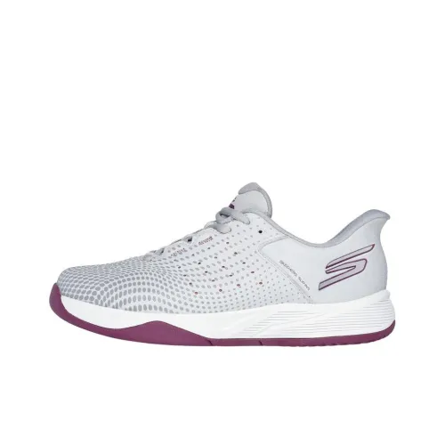 Skechers Viper Court Reload Low Топ Повседневная обувь Женская Серый