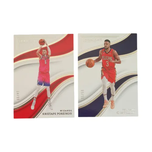 PANINI 2022 23 IMM CJ McCollum 89 99 Параллель + Порзингис 04 99 Параллель Основа Игрок Карта Карта Условия Прошло