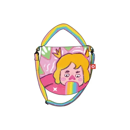 Perfect Styles Diagonal Кукуруза Короткий плюшевый через плечо сумка сумка среднего размера женская розовая