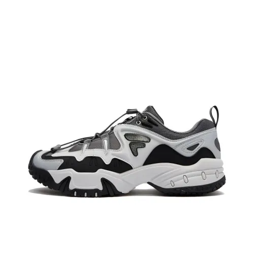 FILA FUSION KRIPTONITE Зуб Рок Обувь Низкий Топ Повседневный Мужской Серый